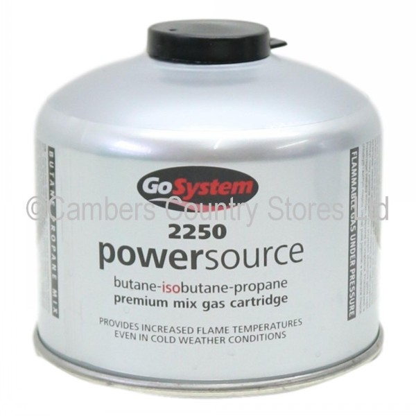Go System Butane Propane Isobutane Mix Gas 220g Cambers Country Store